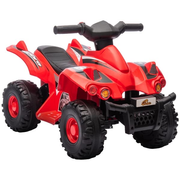 slide 2 of 20, 6V Kids Electric ATV Ride-On Car with Music, Safe Speed & Durable Build Red