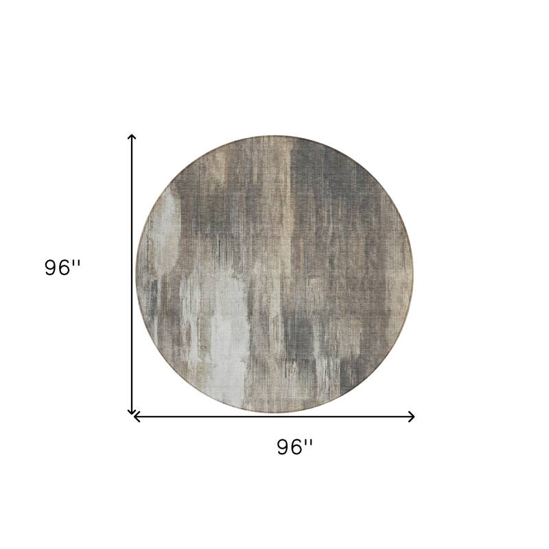 Calu Artistic Abstract Weather Resistant Classic Meets Modern Outdoor Rug