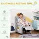 preview thumbnail 12 of 16, Qaba Kids Recliner Chair Children Sofa Angle Adjustable Single Lounger Kids Armchair Gaming Chair with Footrest for Ages 3-8
