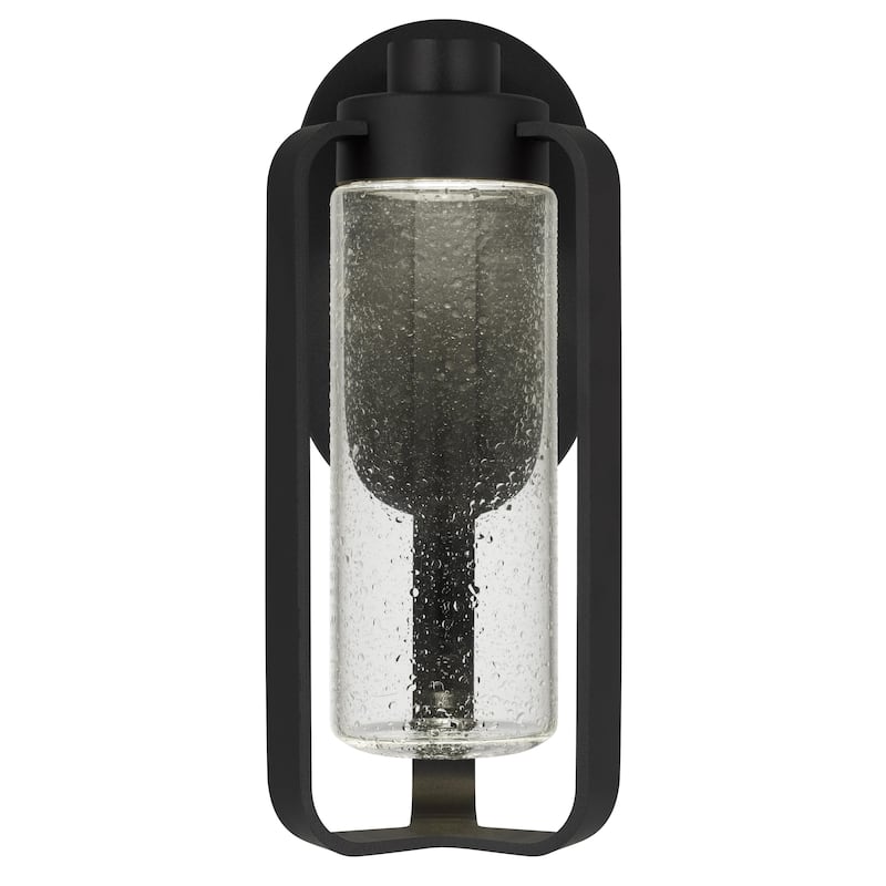 12 inch LED Wall Sconce - Black