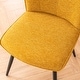 preview thumbnail 42 of 47, Set of 2 Modern Dining Chairs, Armless Upholstered Side Chairs