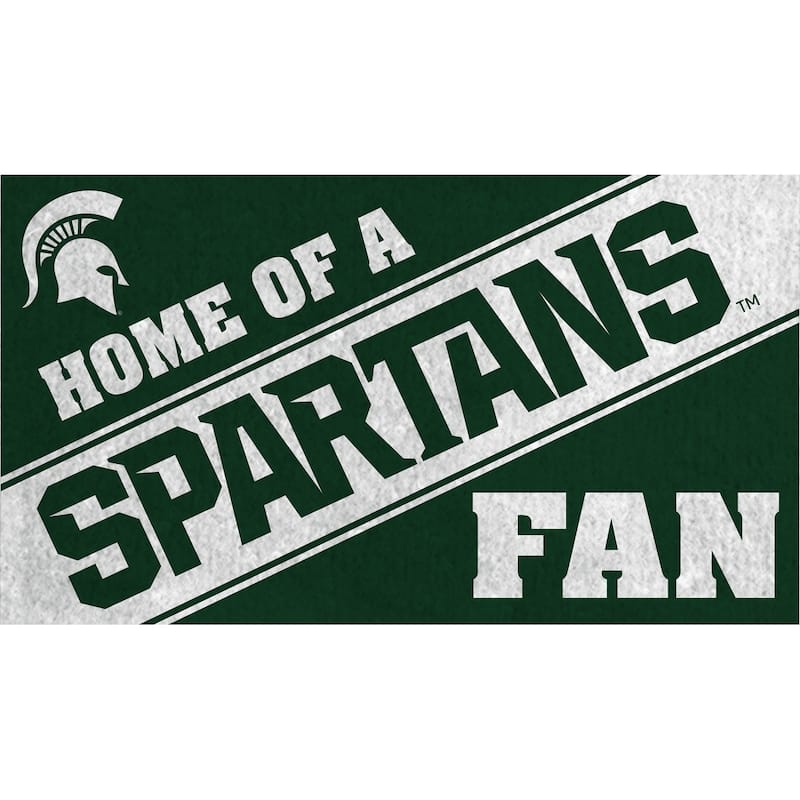 Michigan State University PVC Door Mat - Multi-Color