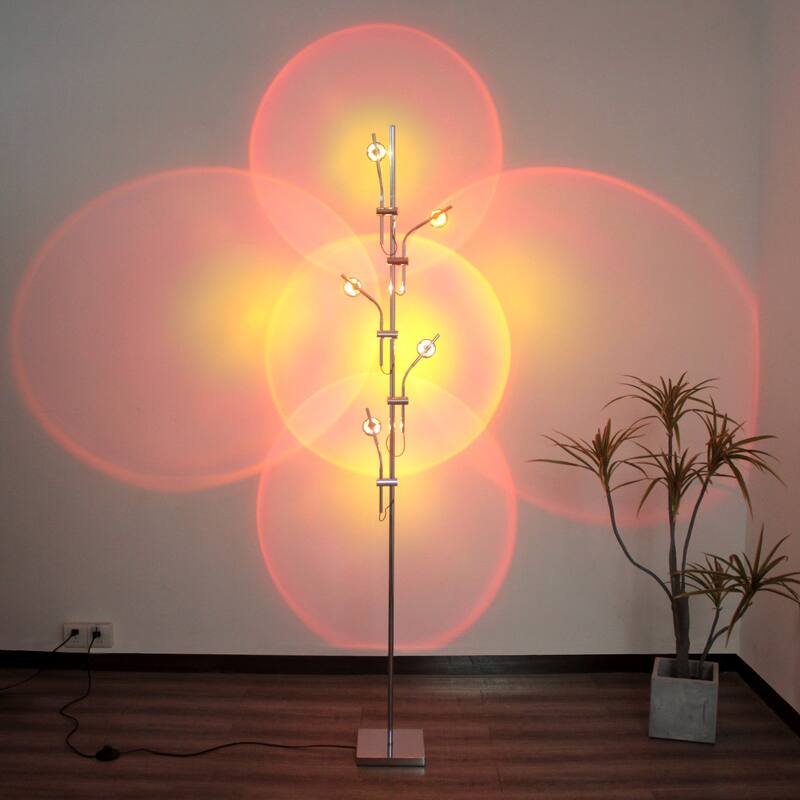 5-Head Projector Floor Lamp