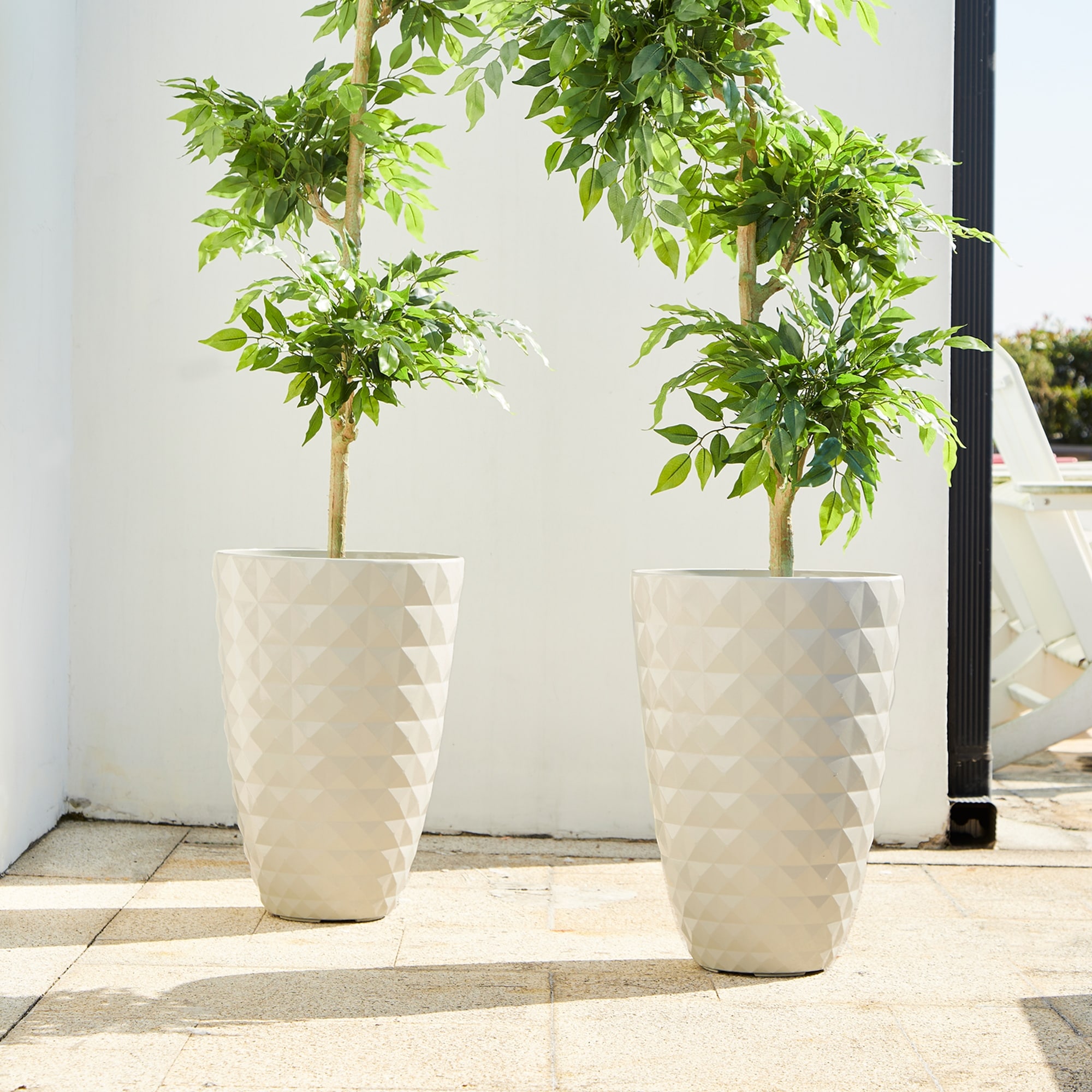 Tall Ceramic Planters - Foter