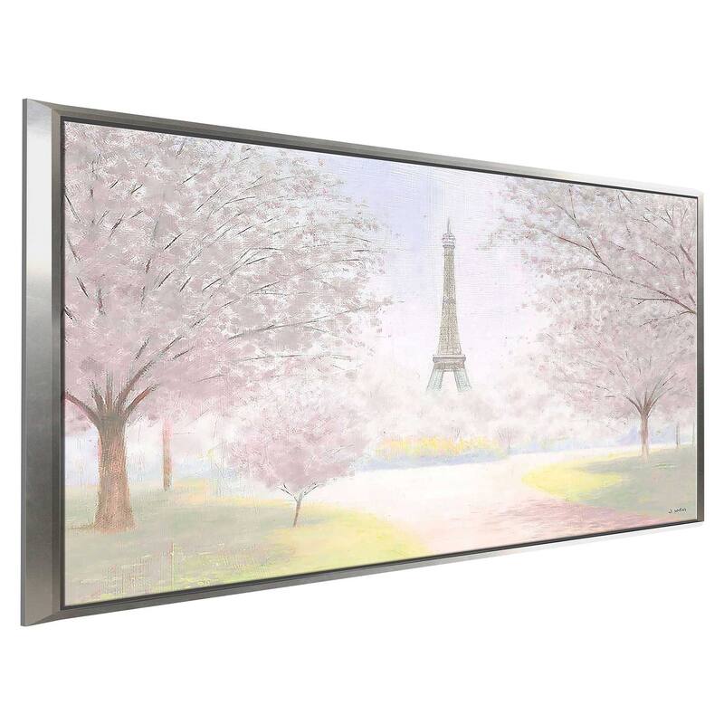 "Pretty Paris" Print on Floating Canvas