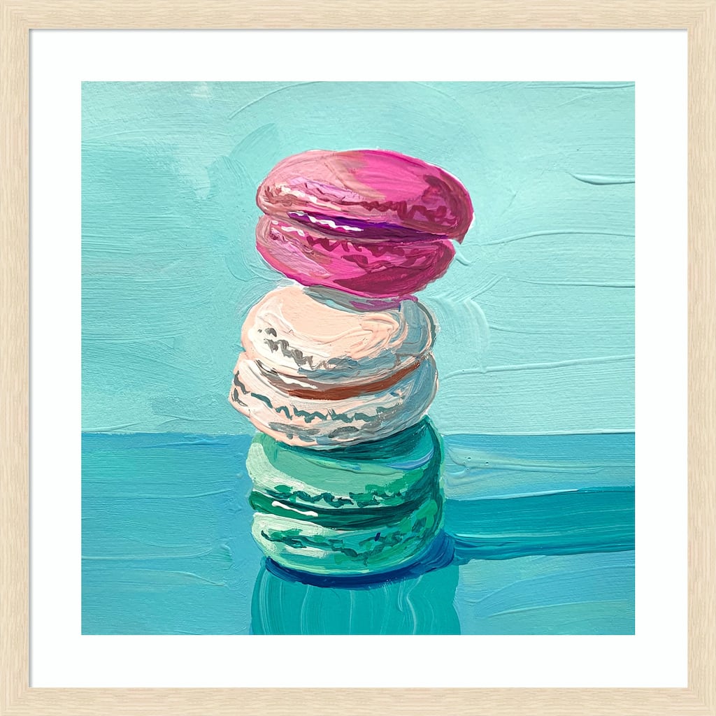Macarons by Pauline Wegman Wood Framed Wall Art Print