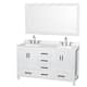 Option White, Chrome Trim, Giotto Quartz Top