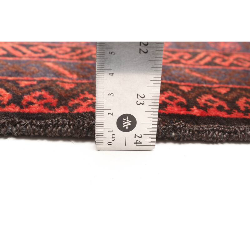 ECARPETGALLERY Hand-knotted Teimani Dark Navy Wool Rug - 3'2 x 5'3