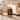 Spruce & Spring Narrow Walnut Nightstand with 3 Drawers, Fluted Fronts and Tapered Legs for Bedroom
