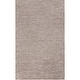 preview thumbnail 57 of 57, Hand-woven Dan Solid Viscose Area Rug Silver - 3'6" x 5'6" - Rectangle