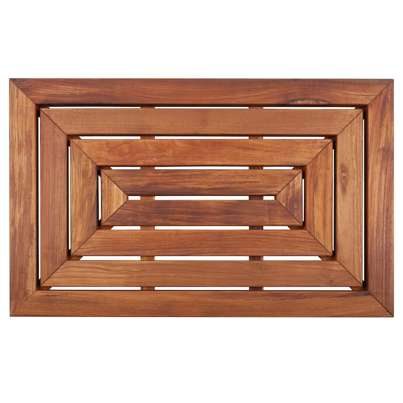 Nordic Style Premium Oiled Teak Shower Mat