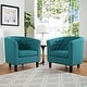 preview thumbnail 15 of 53, Prospect 2 Piece Upholstered Fabric Armchair Set