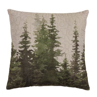 Donna Sharp Bear Panels "Tree" Decorative Pillow