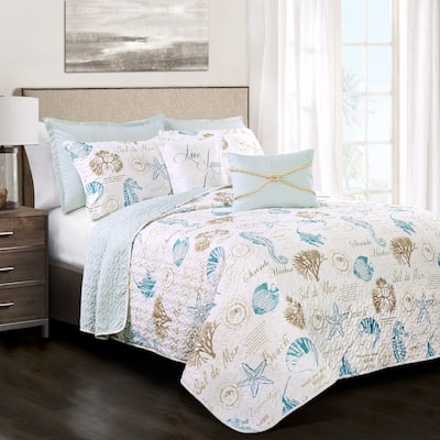 Lush Decor Harbor Life 7-piece Quilt Set