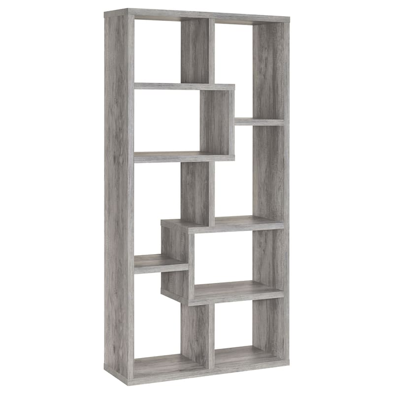 7 Shelves Storage Shelf Solid Wood Furniture