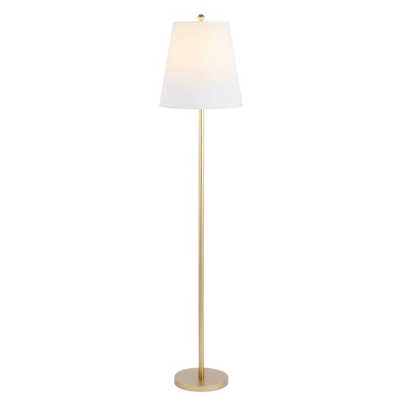 SAFAVIEH Lighting Medea 68-inch Floor Lamp - 15" W x 15" D x 68" H - Gold - 15"Wx15"Dx68"H