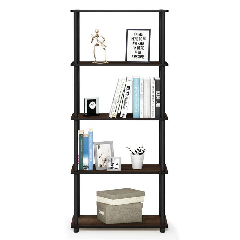 Furinno Turn-N-Tube 5-tier Multipurpose Display Rack Shelf