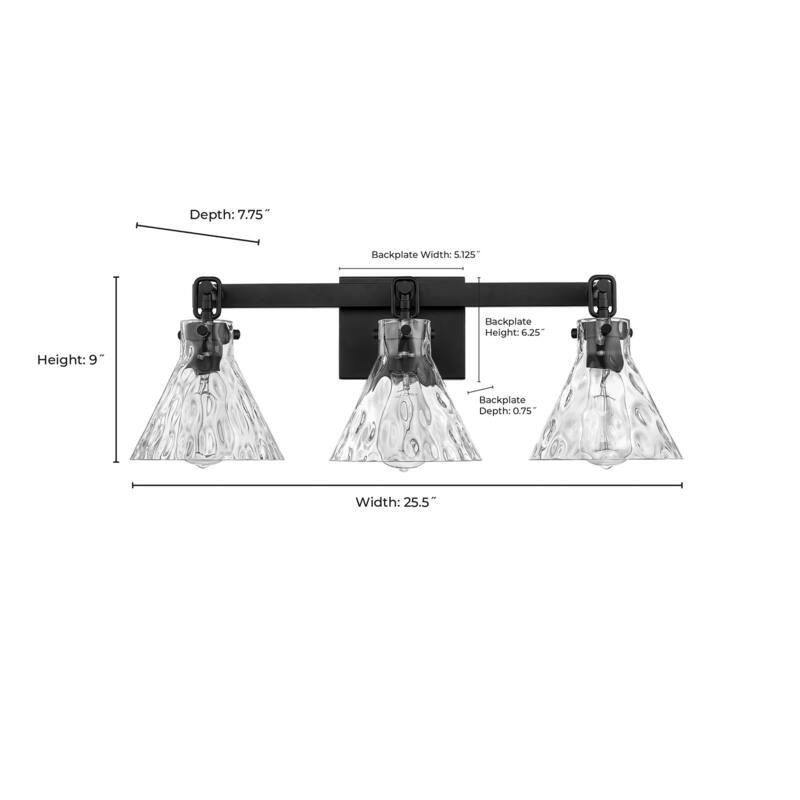 Millennium Lighting Barlon 2/3/4 Light Vanity Fixture
