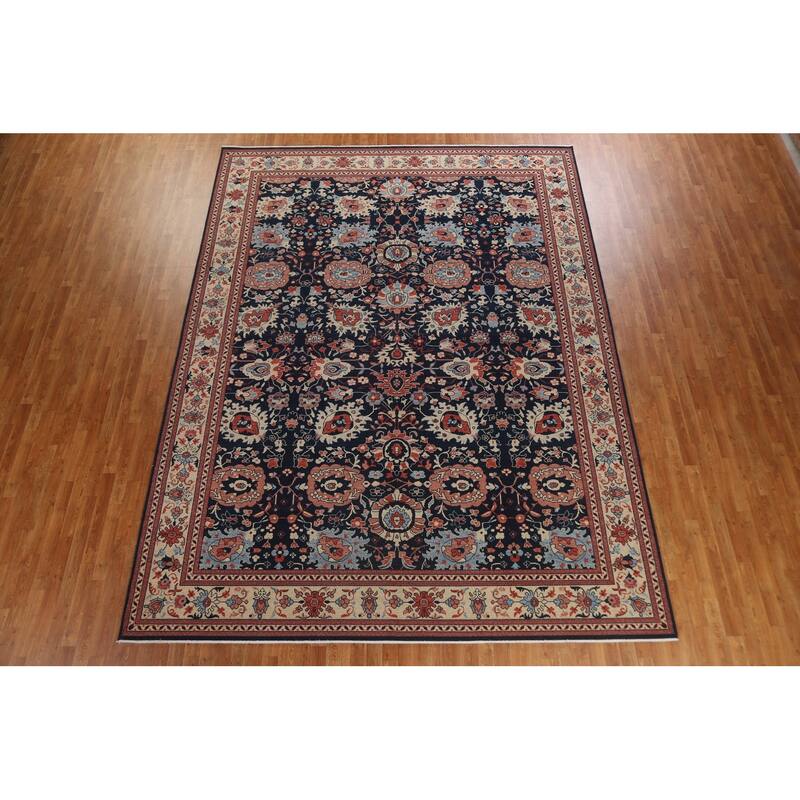 Sultanabad Ziegler Turkish Oriental Wool Area Rug Hand-knotted Carpet - 9'9" x 13'0"