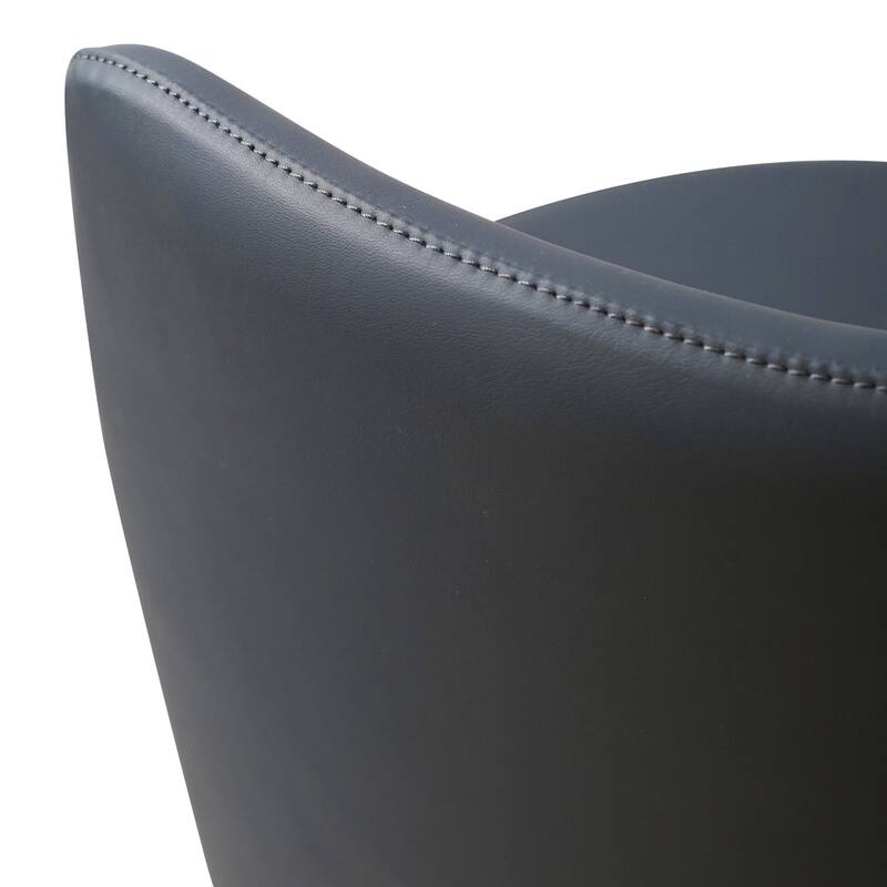 Yark Smooth Swivel Counter Stool