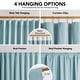 preview thumbnail 54 of 95, Deconovo Velvet Room Darkening Curtain Panel, Thermal Insulated