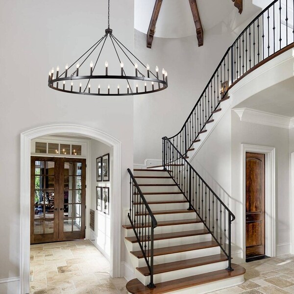 Extra large wagon wheel chandelier on sale