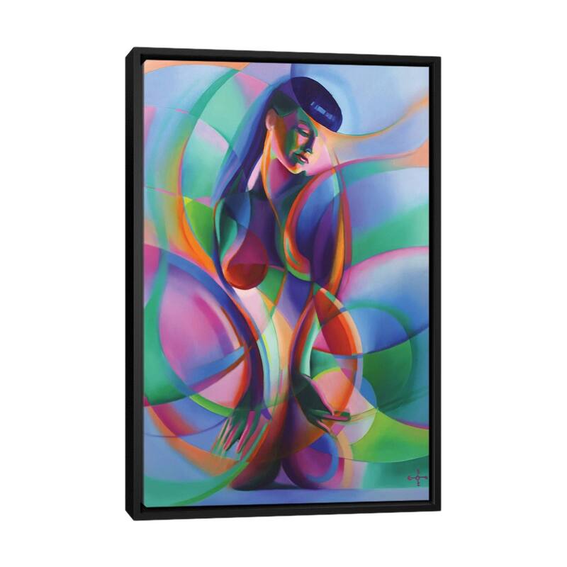 iCanvas "The Return Of Bettie Page" by Corne Akkers Framed Canvas Print