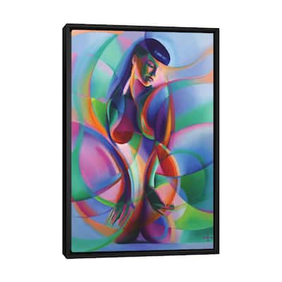 iCanvas "The Return Of Bettie Page" by Corne Akkers Framed Canvas Print