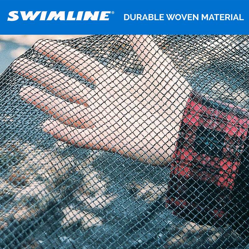 Swimline 21 Foot Round Above Ground Swimming Pool Leaf Net Top Cover | CO921 - 6.43
