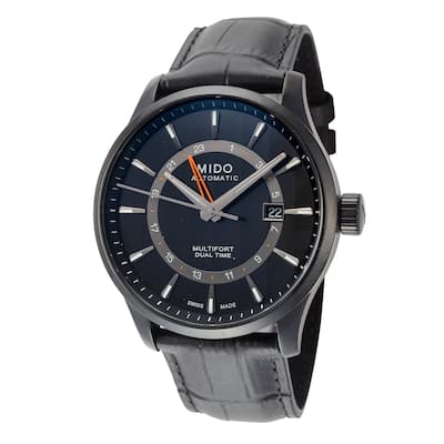 Mido Men's Multifort 42mm Automatic Watch M0384293605100 - Black - N/A