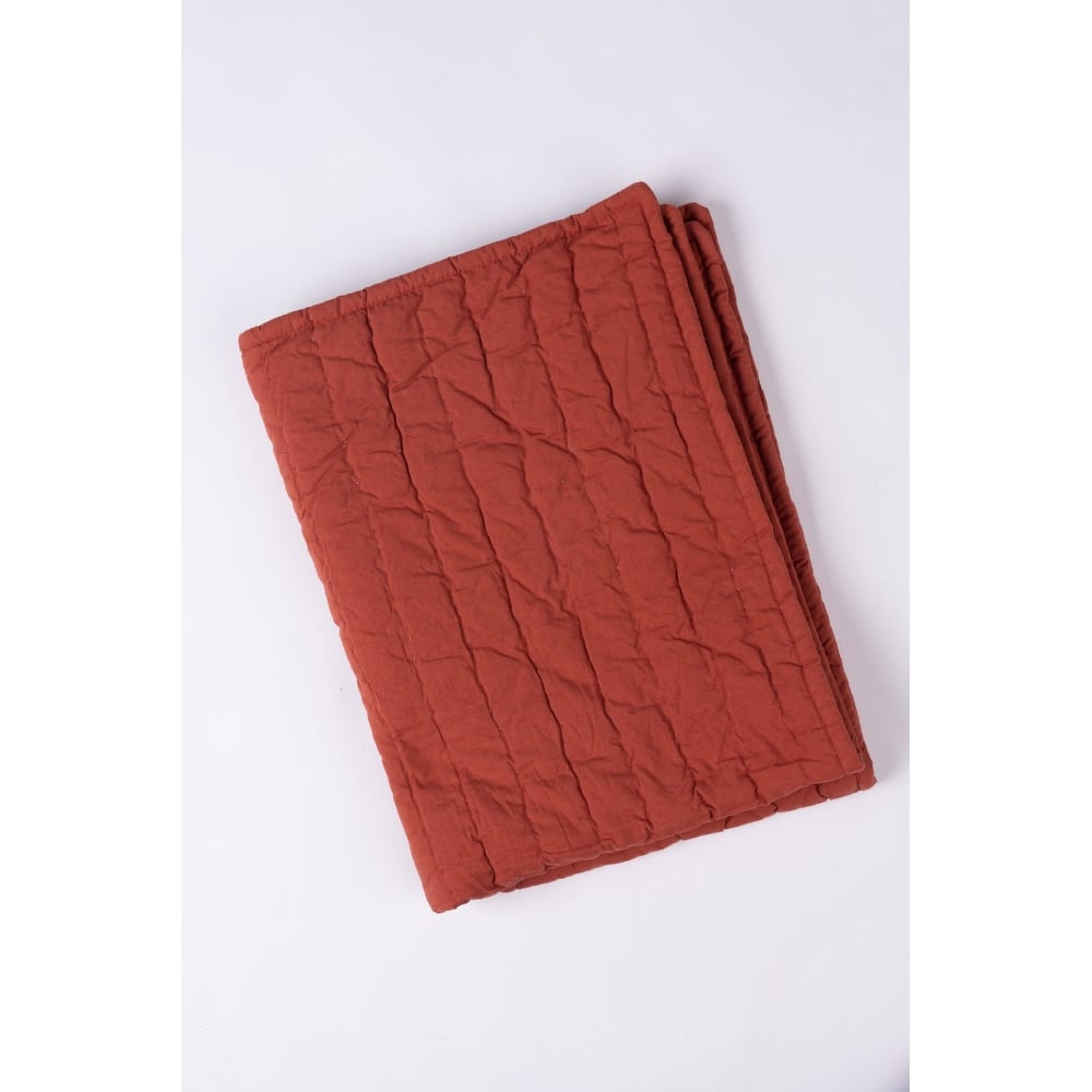 Brighton Quilt, Brick, Twin