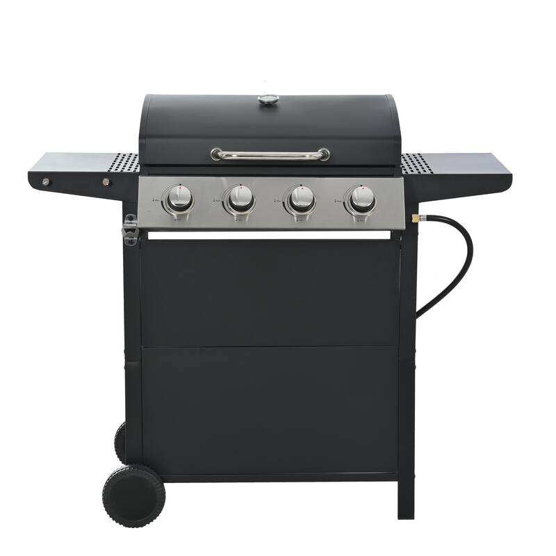 4-Burner Barbecue Liquid Propane Gas Grill