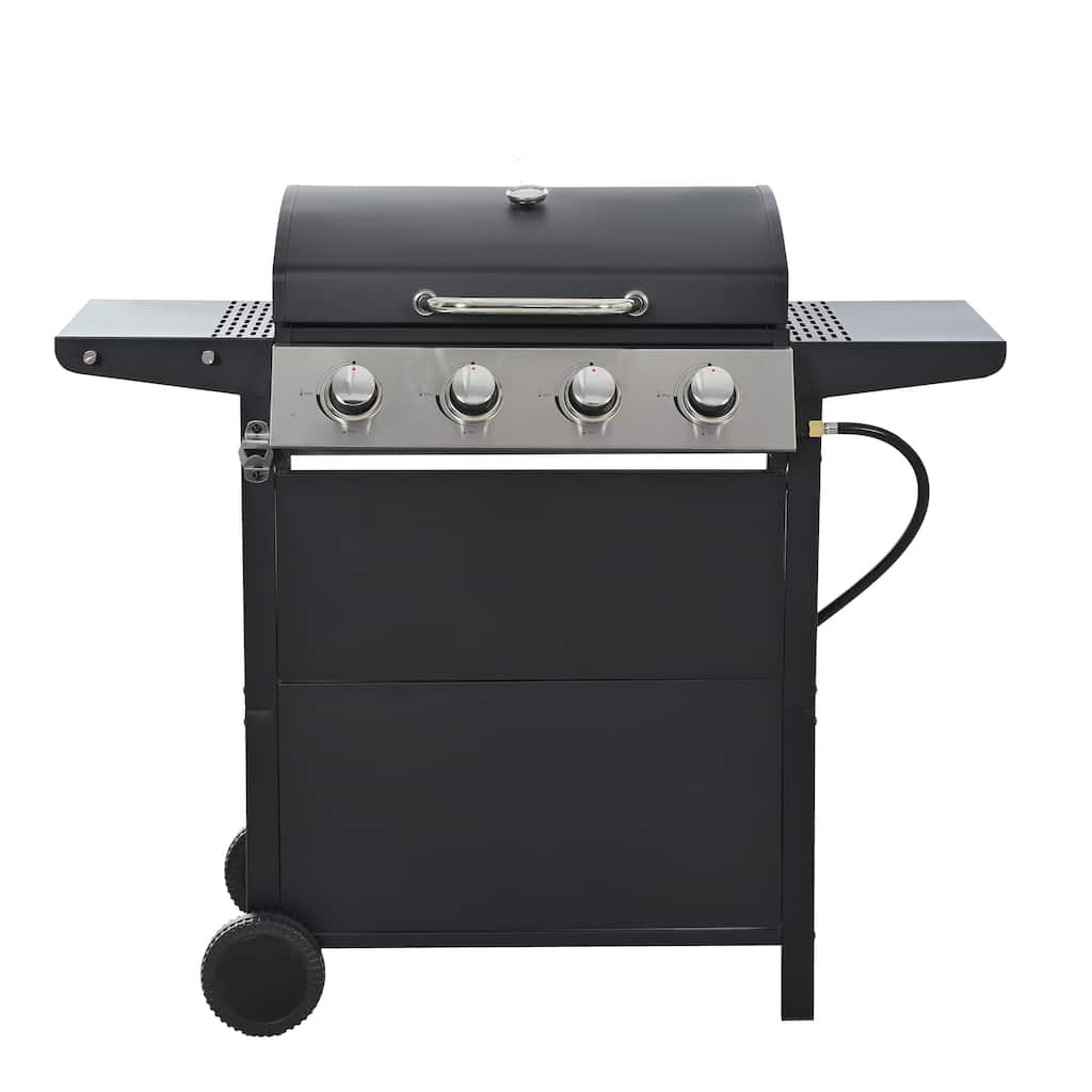 4-Burner Barbecue Liquid Propane Gas Grill