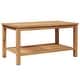preview thumbnail 32 of 40, vidaXL Coffee Table Brown Solid teak wood