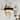 Modern 1-Light LED Crystal Wall Sconce Black Gold Vanity Lights - L11.5" x W7"