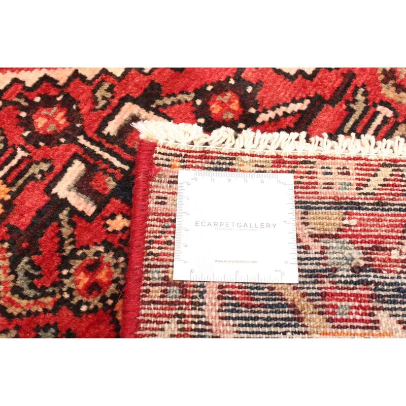 ECARPETGALLERY Hand-knotted Andelz Red Wool Rug - 3'11 x 6'0