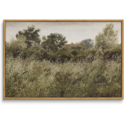 Wall Art Vintage Decor, Room Decor Wilderness Field Paintings