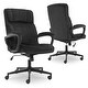preview thumbnail 50 of 86, Serta Hannah Office Chair with Headrest Pillow, Adjustable Ergonomic Desk Chair with Lumbar Support