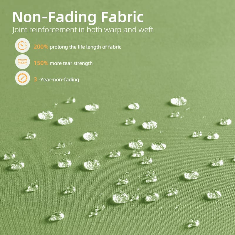 XIZZI 7-Piece Outdoor Wicker Conversation Set