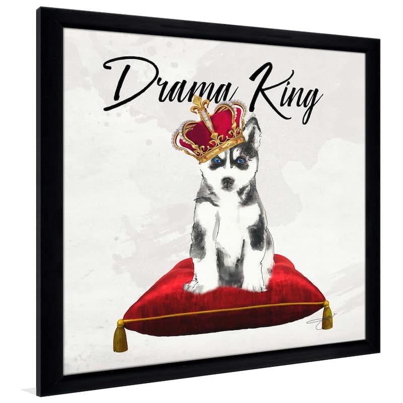 "Drama King Husky" by Jodi Print on Acrylic