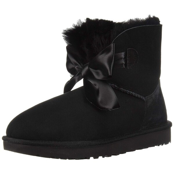 ugg women's w gita bow mini fashion boot