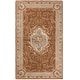 preview thumbnail 5 of 11, SAFAVIEH Handmade Empire Taryn Traditional Oriental Wool Rug 3' x 5' - Blue/Brown - Rectangle