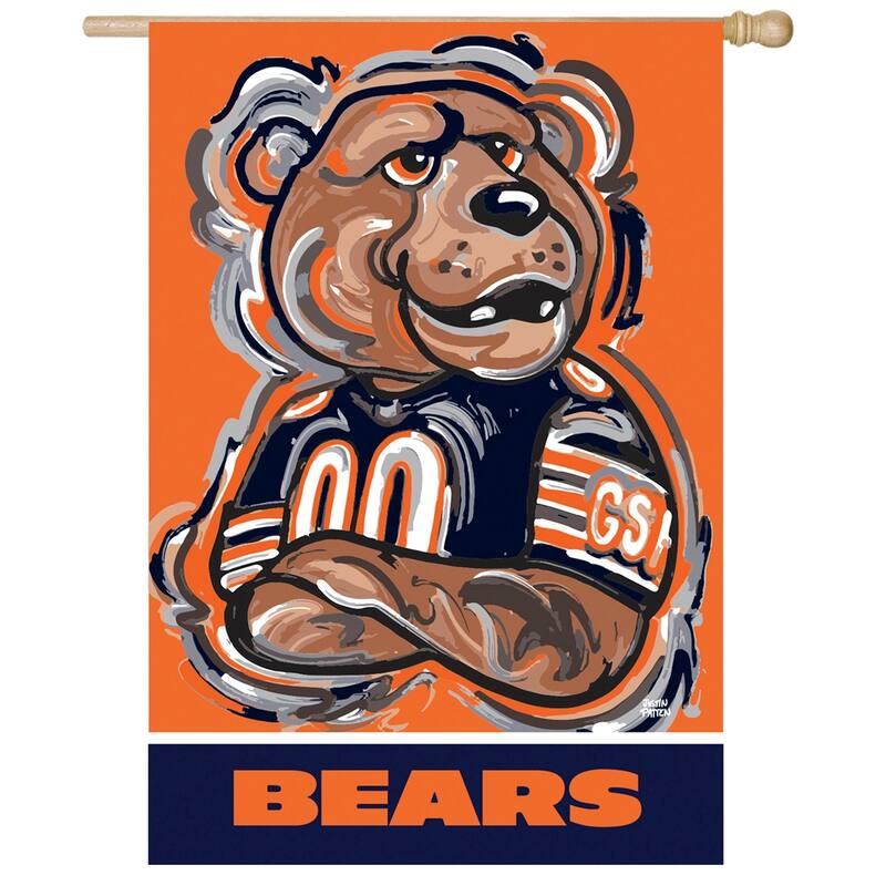 Chicago Bears, Suede House Size Justin Patten