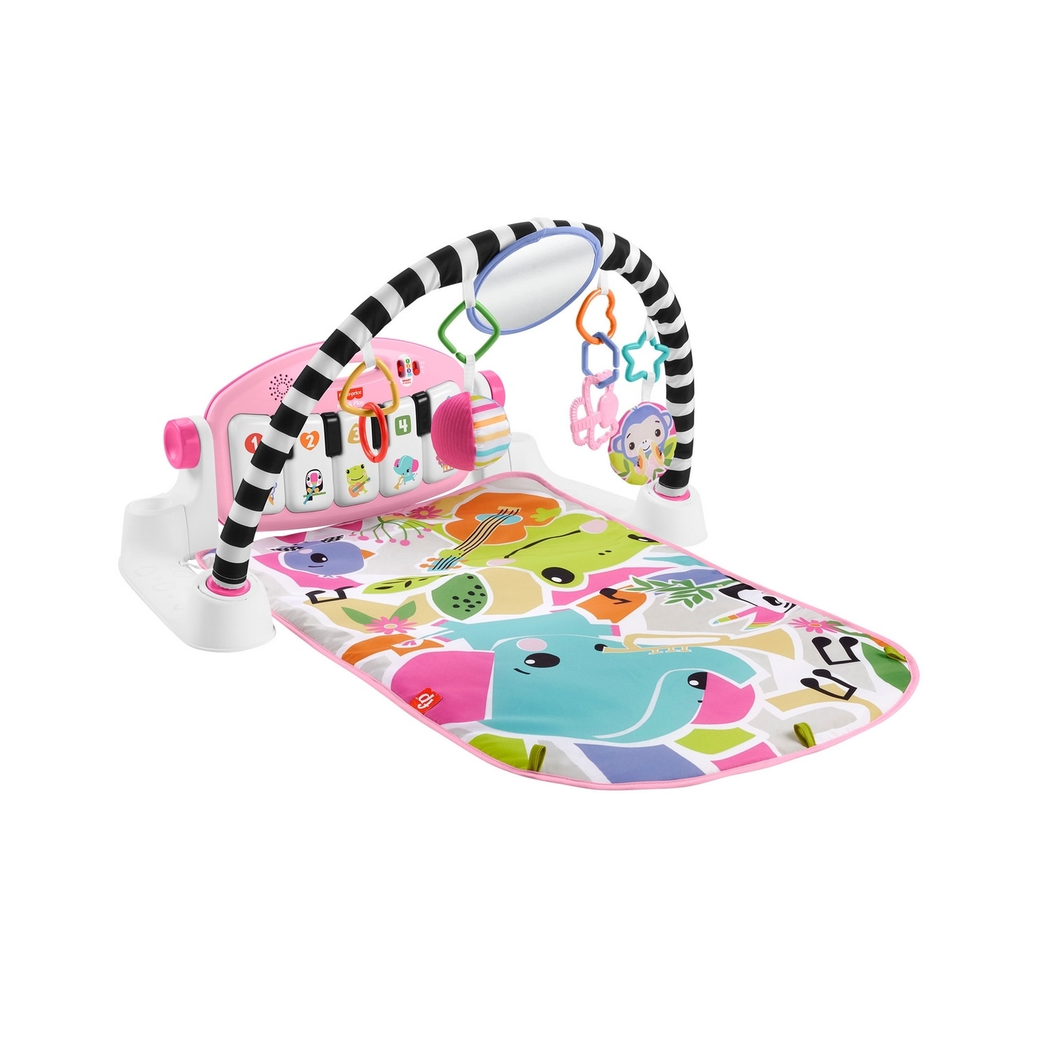 Fisher Price Glow and Grow Kick Play Piano Gym Pink Bed Bath Beyond 42275775
