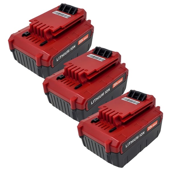 Shop Replacement For Porter Cable Pcc681l Power Tool Battery 4000mah 20v Li Ion 3 Pack Overstock 32229407