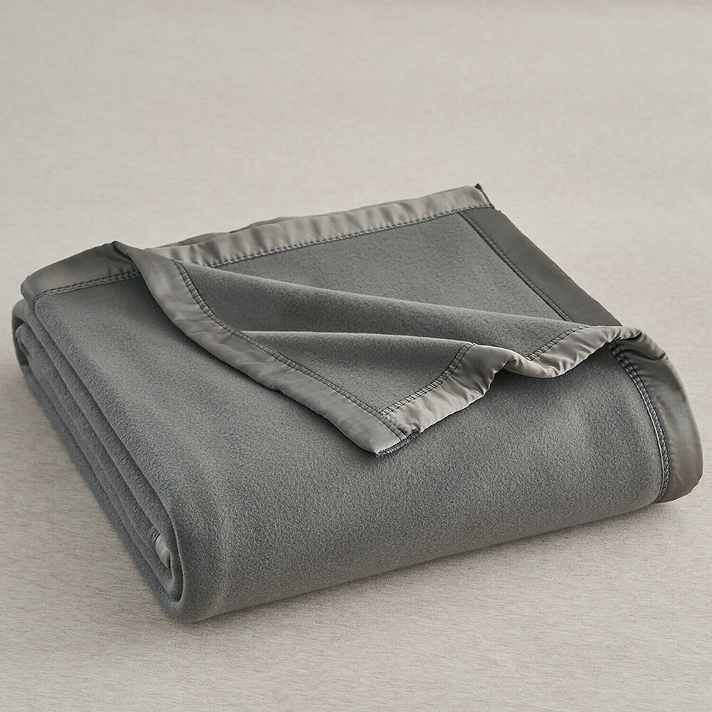 Grey satin throw best sale