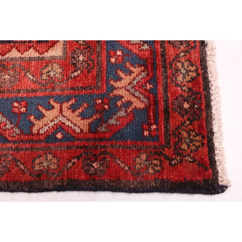 ECARPETGALLERY Hand-knotted Andelz Dark Navy Wool Rug - 5'2 x 10'4