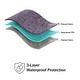 preview thumbnail 10 of 16, Waterproof Blanket - 80x80 King-Size Blanket by Lavish Home