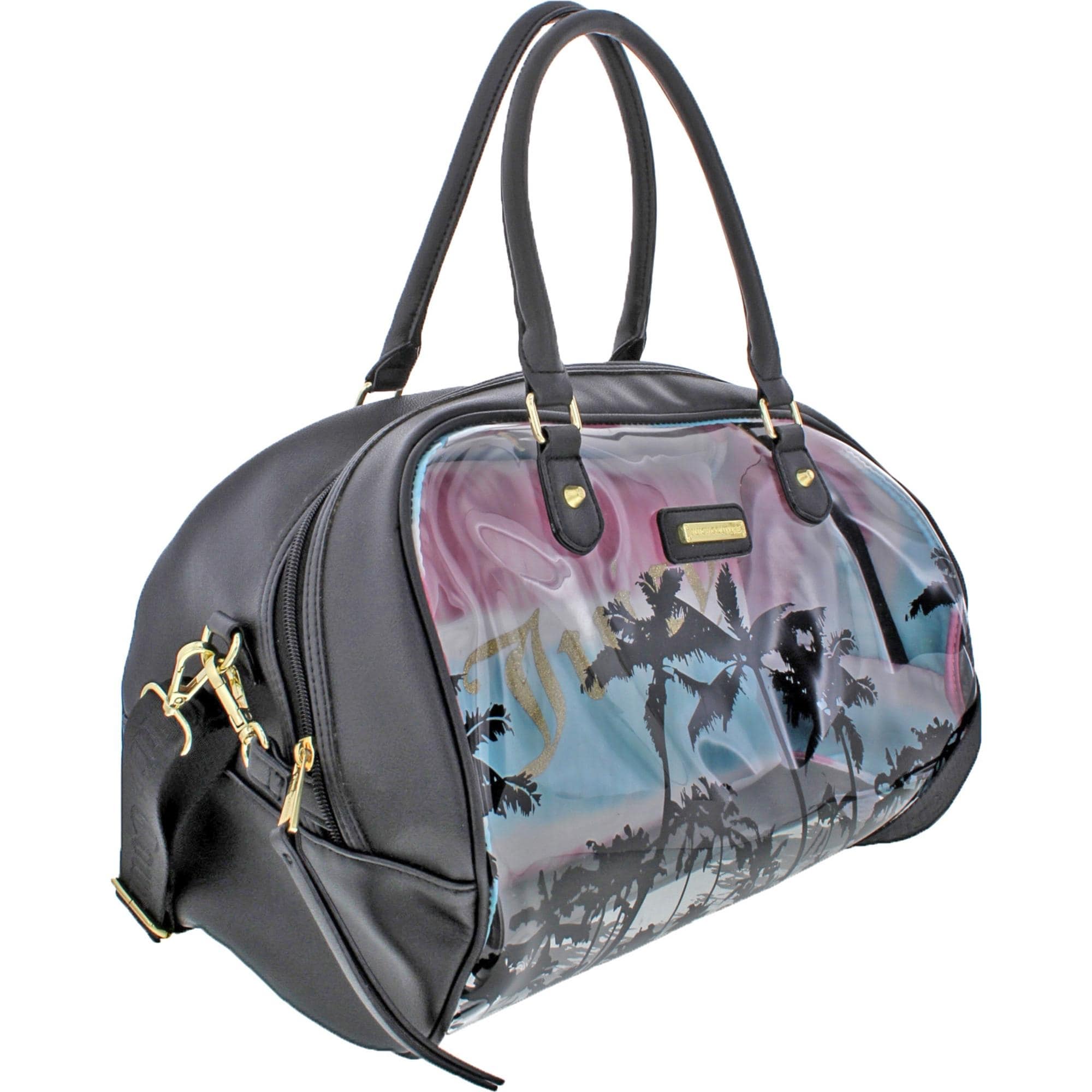clear weekender bag