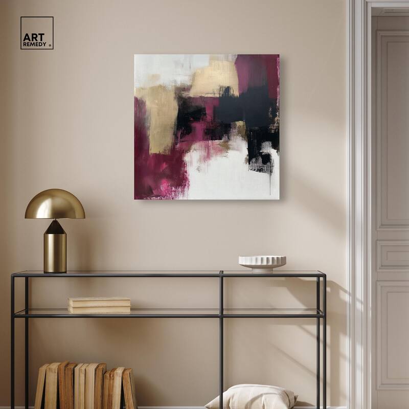 Golden Dusk I Canvas by Art Remedy, Gallery Wrapped